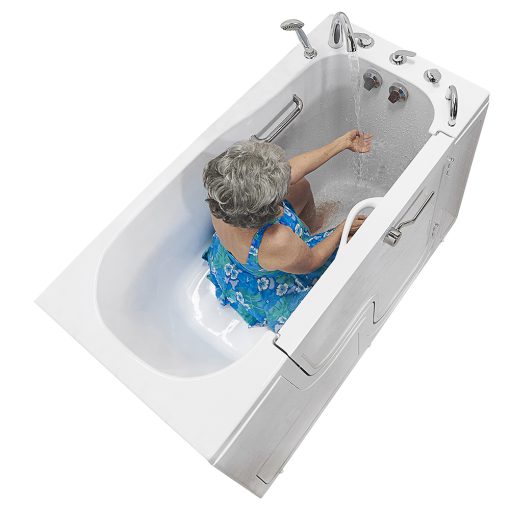 Transfer60 Outward Swing Door Wheelchair Accessible Acrylic Walk-in Bathtub – 30″w X 60″l (76cm X 152cm)