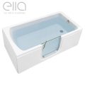 Lay Down Inward Swing Door Acrylic Walk In Bathtub – 30”w X 60”l (76cm X152cm)