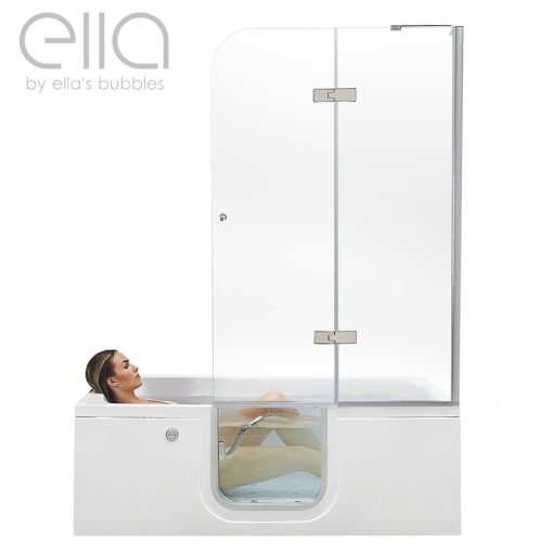 Ella Acrylic LayDown60 Tub - 76x152cm (30”x60”) - lay down acrylic walk in bathtubs |