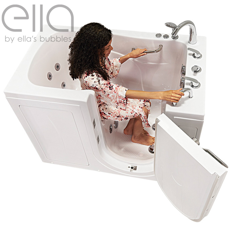 Ella Acrylic U-Shape Outswing Door Walk-In Tubs - baneras con puerta de la marca ella 768x768 1 |